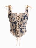 Toile de Pearl Corsage 
Handcrafted Pearl Trim